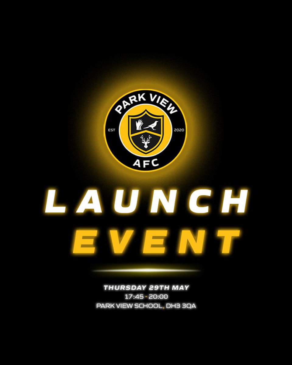 🚨⚽️ A New Era Begins: Park View AFC! 

🗣️ We’re proud to announce the launch of Park View AFC — a bold new chapter for Chester-Le-Street United and Park View Academy of Sport!

👇 Read all about it below:

🔗 facebook.com/share/p/15qkyE…

@CLSUnited