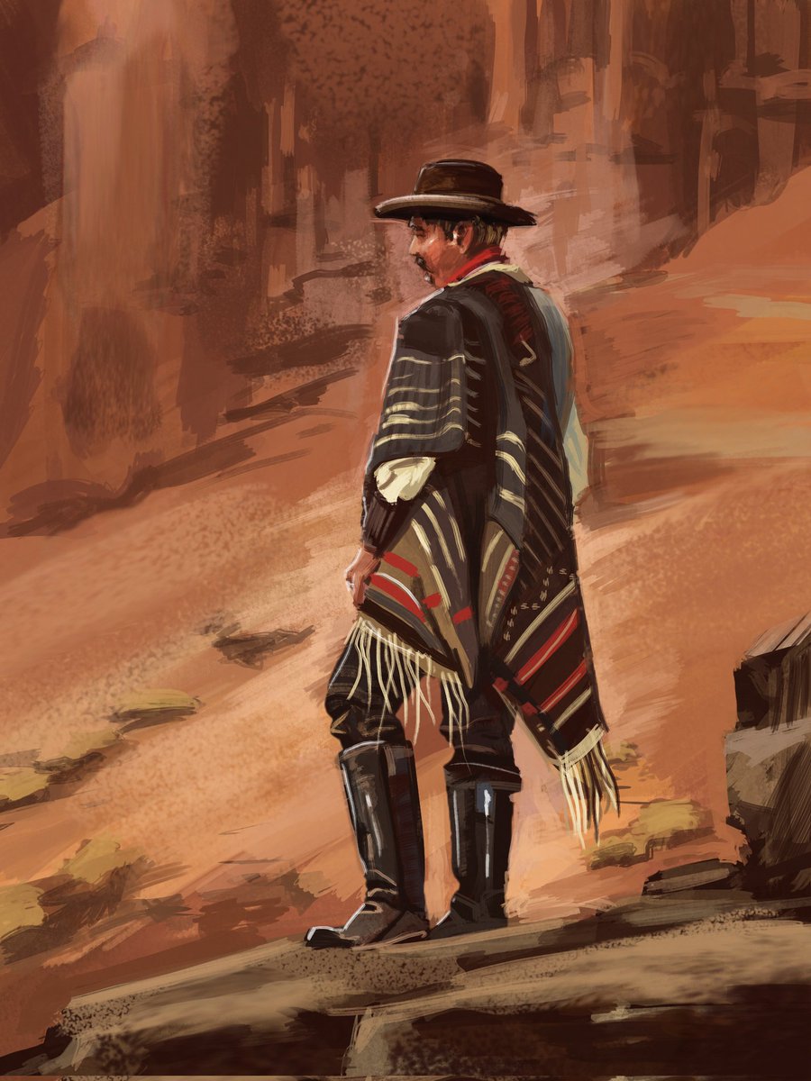 davesimondesign's tweet image. Quick daily cowboy study
#conceptart #illustration #artstudy