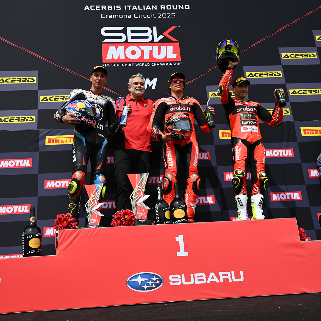 Saturday - done and dusted! Stay tuned tomorrow for the final battle of the #ItalianWorldSBK

#SubaruSolterra
#PoweronReadyCharge