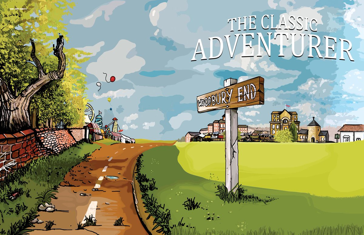 The Classic Adventurer (Special Edition 2025) coming soon! A month spent on the cover artwork, hopefully the issue will come together a little pacier! #TextAdventures #WoodburyEnd #Shards #Rainbird

classicadventurer.co.uk