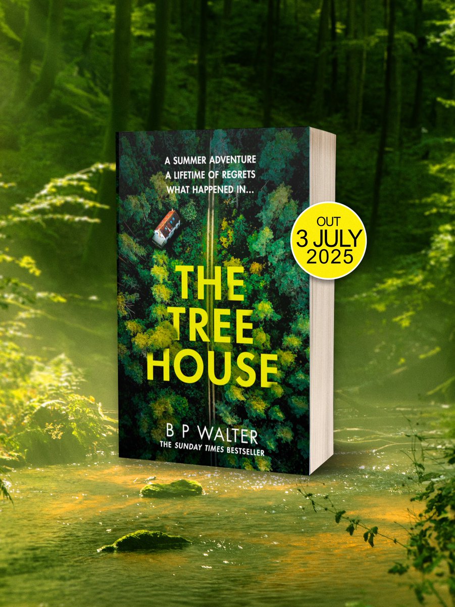 TWO MONTHS TO GO! 🌳📖 A family holiday goes dark in my new suspense thriller The Treehouse - arriving on shelves this summer! If you fancy pre-ordering (and I’d be overjoyed if you did!) you can find the paperback here: waterstones.com/book/the-treeh… and the Kindle edition here: