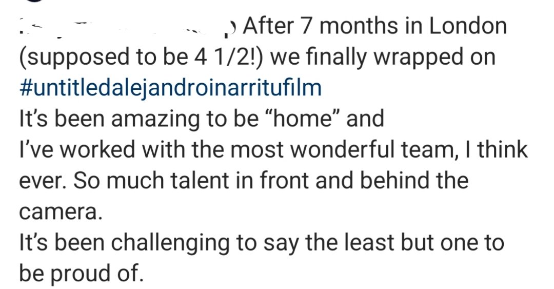TCNews62's tweet image. Its official. The Untitled Inarritu Project has wrapped filming after 7 months. Entirely shot at Pinewood Studios. #TomCruise #Inarritu