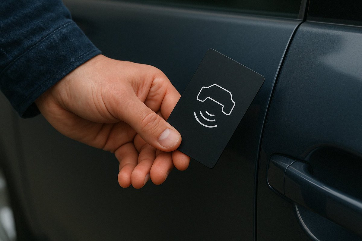 qipower's tweet image. Your next car key might not look like a key at all.
No buttons. No battery. No bulk.

STMicro&apos;s new NFC chips are powering card-sized access, wearable unlocks, and seamless phone pairing — all with built-in Qi wireless charging support..

 #CarTech #TechInnovation
