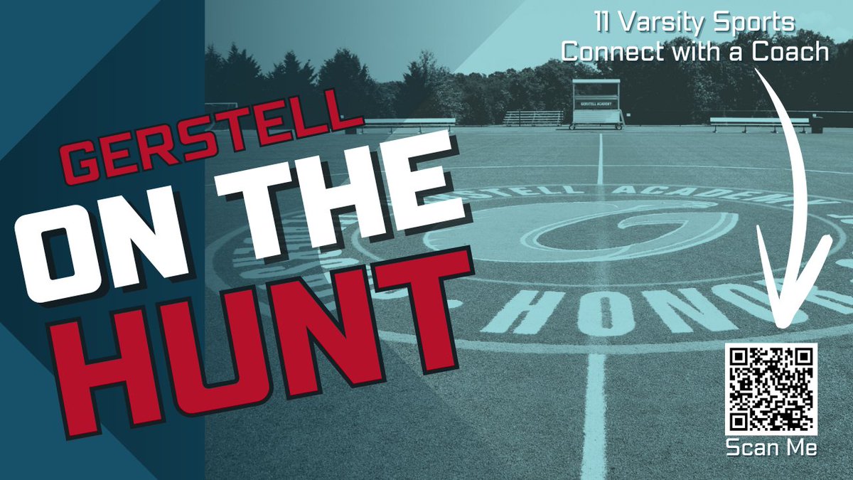 📣 ON THE HUNT! 🏆
With 11 varsity sports and a leadership-driven approach to competition, we’re always looking for the next standout Falcon. Ready to rise to the challenge?
👉 Scan the code to connect with a coach today. #GerstellAthletics #LeadWithHonor #OnTheHunt