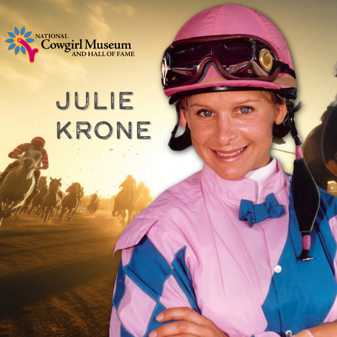 It’s #DerbyDay and thanks to the pioneering spirit of 1999 #CowgirlHonoree Julie Krone more women answer the call of “Rider’s Up!”