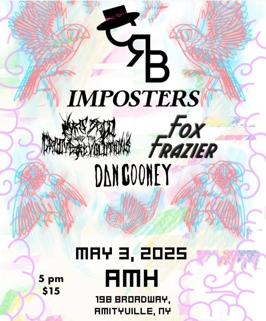 LONG ISLAND! We’re performing live tonight at Amityville Music Hall🎶