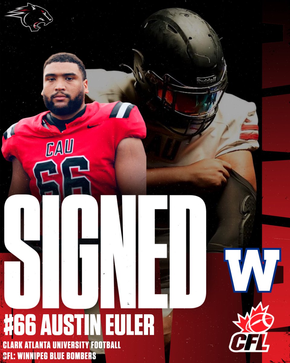 Congratulations to our very own Austin Euler for being signed to the Canadian Football League! He will be continuing his football career with the Winnipeg Blue Bombers this upcoming season. Best of luck! 🏈🐾

#GoPanthers🐾 | #BeTheReason