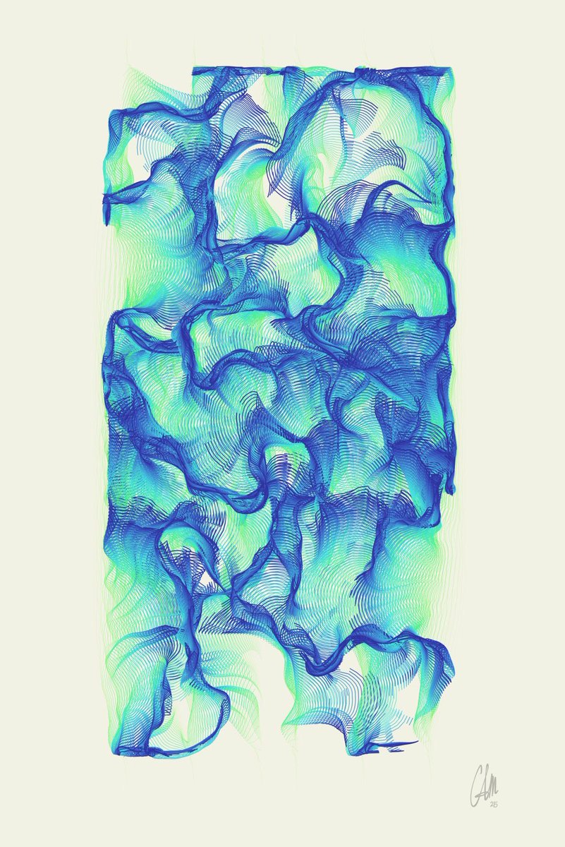 My bro makes art using mathematics.

All these pieces are tiny 16kb pieces of code that animate in the most beautiful way.