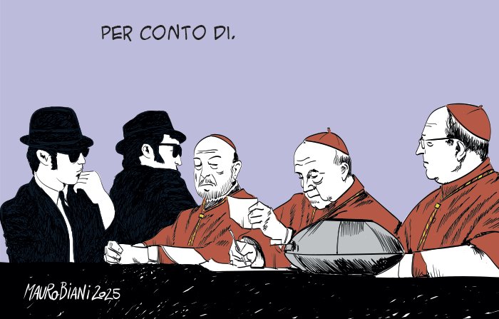 nonsonpago1's tweet photo. .@maurobiani
#Chiesa #Conclave #Cardinali #Papa
In missione
Oggi per @repubblica
#Biani !
#dannicollaterali #blob @BlobRai3 https://t.co/NExnwHlSH1
