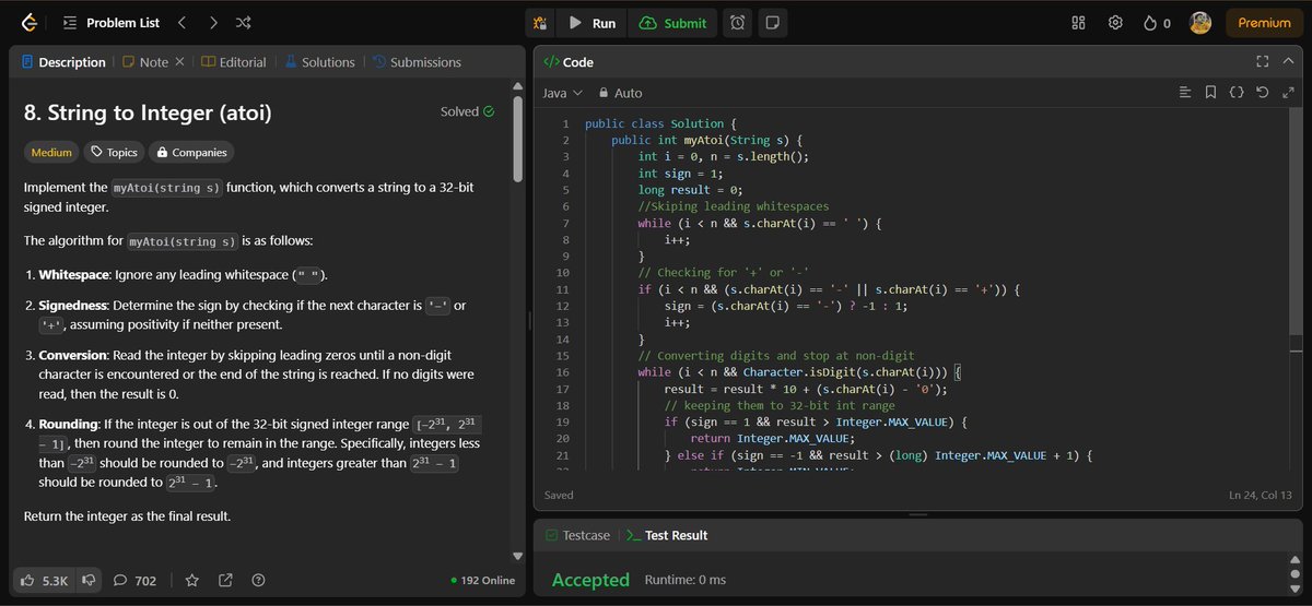 CipherArnav's tweet image. DAY-123 &quot; String to Integer &quot;