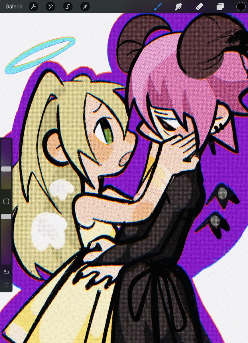 lil sneak on my angelxdemon cromaka au…

#souleater