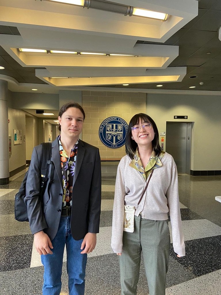 Walters Lab πΊπΈπ¨π¦π©π΄π¦πΊπΊπ¦πΉπΌπ³π±π±π°π (@walters_lab) on Twitter photo Congratulations to <a href="/Wei_Chii/">Chi Wei</a> and <a href="/OleksiiDubovyk/">Oleksii Dubovyk</a>, who were awarded conference awards from <a href="/ODUSCI/">ODU College of Sciences</a> and <a href="/BIOLOGYatODU/">ODU Biology Dept.</a> to attend the <a href="/AmOrnith/">American Ornithological Society</a> annual conference in St Louis and the <a href="/ESA_org/">Ecological Society</a> annual conference in Baltimore, respectively. Congratulations to <a href="/Wei_Chii/">Chi Wei</a> and <a href="/OleksiiDubovyk/">Oleksii Dubovyk</a>, who were awarded conference awards from <a href="/ODUSCI/">ODU College of Sciences</a> and <a href="/BIOLOGYatODU/">ODU Biology Dept.</a> to attend the <a href="/AmOrnith/">American Ornithological Society</a> annual conference in St Louis and the <a href="/ESA_org/">Ecological Society</a> annual conference in Baltimore, respectively.