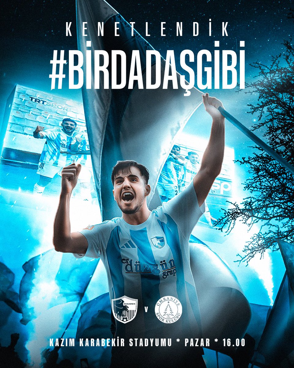 Erzurumspor's tweet photo. Kenetlen Dadaş! 

#ERZvÜMR https://t.co/NwgL6tkxqS