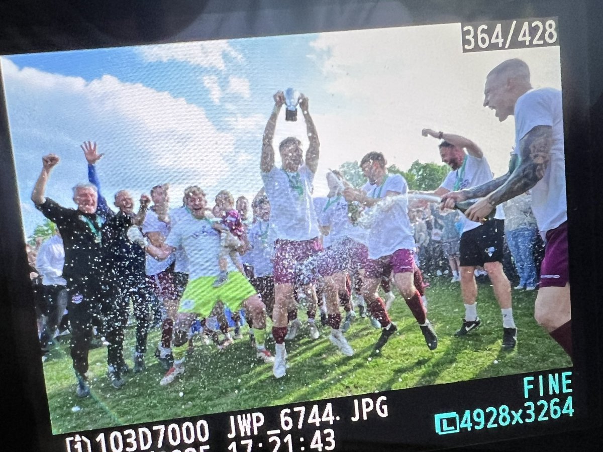 A few viewfinder snaps ahead of processing the full set over the weekend: huge congrats to <a href="/BourneTownFC/">Bourne Town FC</a> who triumphed after an amazing penno shoot-out v <a href="/bostontownfc/">Boston Town FC</a> in today’s #UCLPremNorthDi v Play-Off Final. #Step4 awaits!… 👏🏻👏🏽👏🏿⚽️