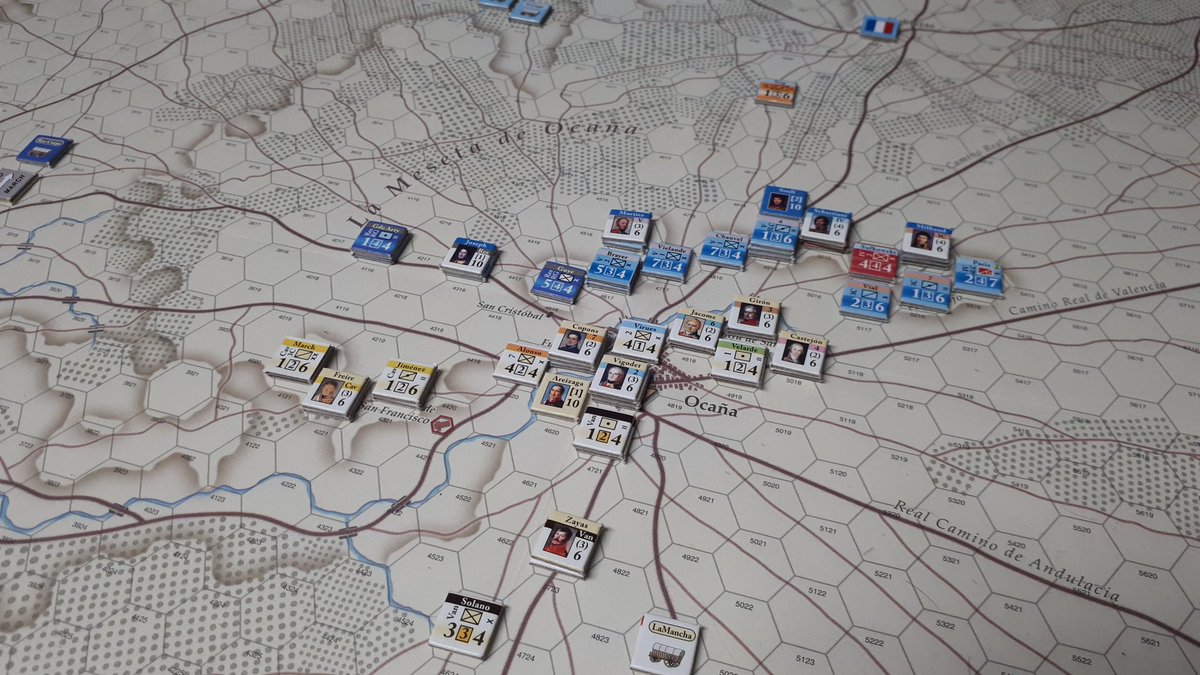 KelsoSargento's tweet photo. Fin de la batalla de Ocaña.
Victoria marginal Francesa.
Los Españoles dieron un susto gordo al principio rompiendo el centro Francés y soñando con el milagro de una victoria, pero no.
@marcoleofrigio : Areizaga lo han tenido cerca pero no ha podido ser.
#TLNB https://t.co/EGIr5J3hdE