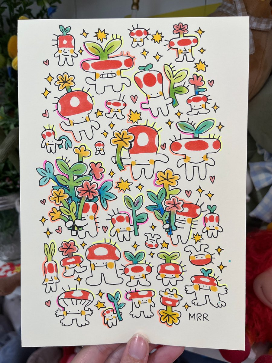 meganroseruiz's tweet image. Both of these artworks are displayed at the @giant_robot store for the Rakugaki mini show this weekend! The pieces are also be available on Giant Robot&apos;s website!