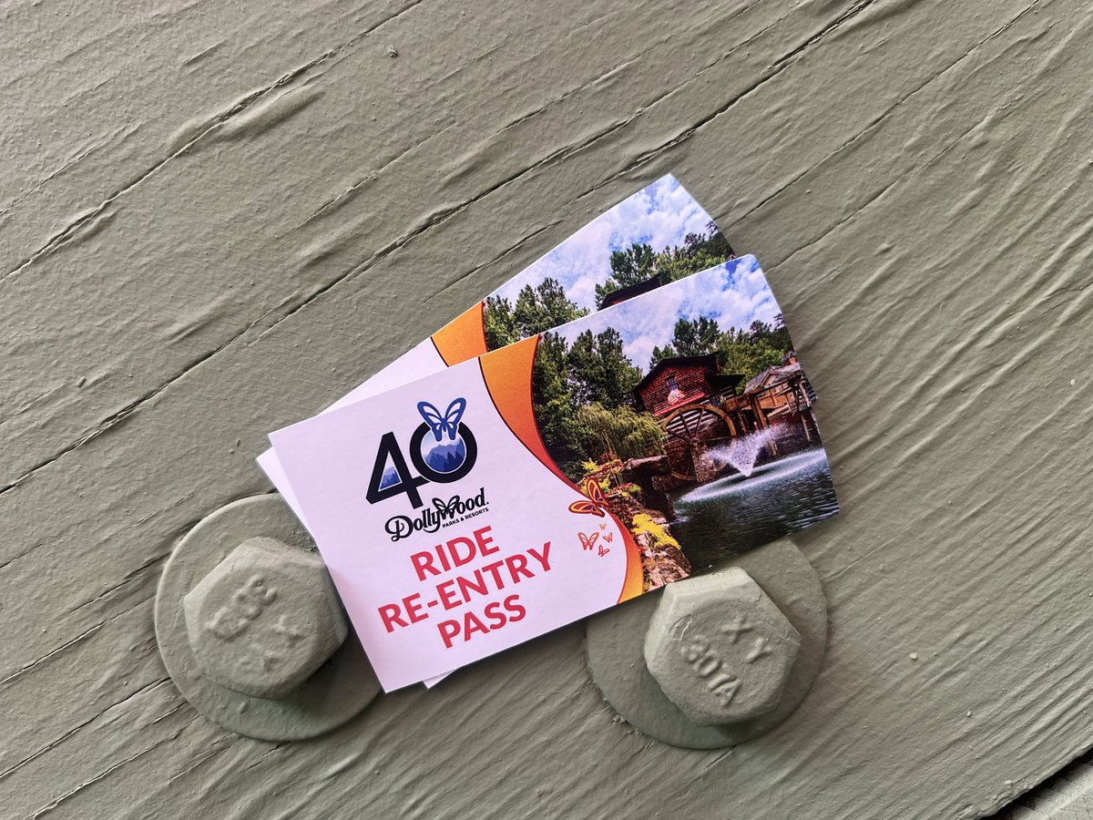 Thank you to the <a href="/Dollywood/">Dollywood Parks & Resorts</a> angel who gave us these passes so the students in my group can skip the line on the ride of their choice today! They loved the Lightening Rod Rollercoaster. 💕 #csmshuskies #angelsindisguise #dollywood