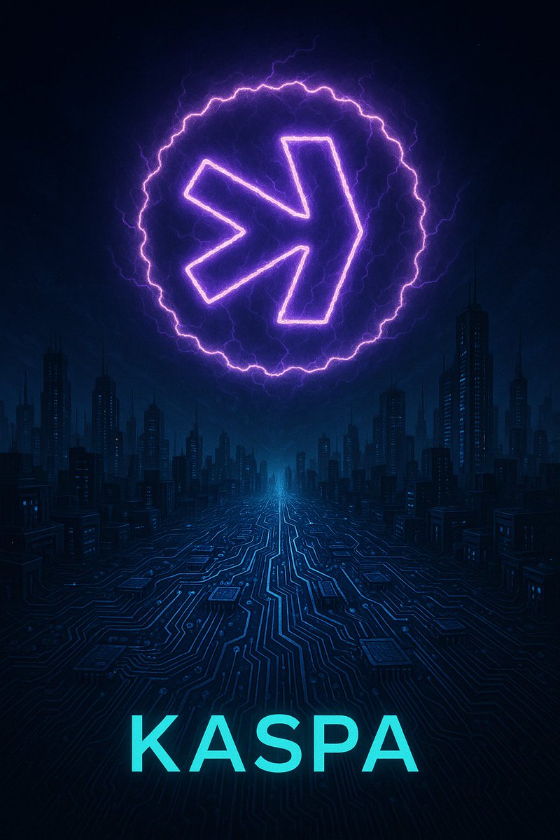 Bigdoinks2313's tweet photo. Kaspa 𐤊 lights up the grid.
No delays. No gates. Just pure, real-time freedom.
Proof-of-work, the way it should be.

#Kaspa #KAS #𐤊 #CryptoFreedom #NextGenBlockchain #FairLaunch #NoVCs #RealTimeCrypto #ProofOfWork https://t.co/9dD6UC0jbn
