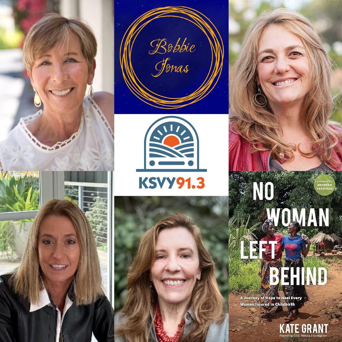Marcia Macomber (@marciamacomber) on Twitter photo TUNE IN MONDAY to the Morning Show on <a href="/KSVYsonoma/">KSVY Sonoma 91.3 FM</a> 8-10am PT. Guests: Karen Kilian, Marin Women at Work; Kate Grant, author of No Woman Left Behind; Bobbie Jonas & Michelle Dale, Women's Leadership Conference on 5/8. Listen in at 91.3 FM or ksvy.org. TUNE IN MONDAY to the Morning Show on <a href="/KSVYsonoma/">KSVY Sonoma 91.3 FM</a> 8-10am PT. Guests: Karen Kilian, Marin Women at Work; Kate Grant, author of No Woman Left Behind; Bobbie Jonas & Michelle Dale, Women's Leadership Conference on 5/8. Listen in at 91.3 FM or ksvy.org.