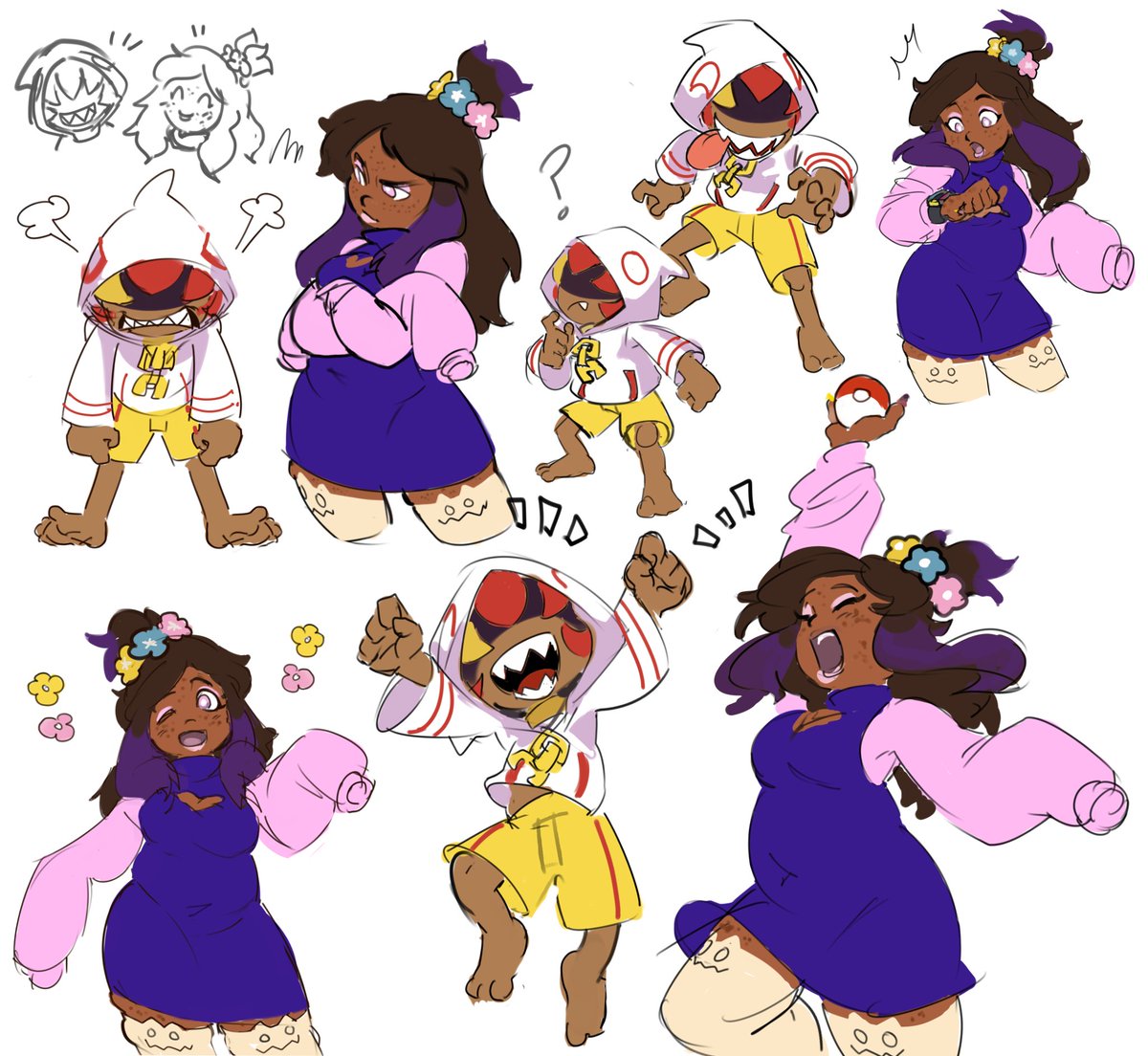 betelgzart's tweet image. Sketch page commission for @_yumedarling_ !
Thank you for your support!! 💕
#artcommissions #digitalart #doodles