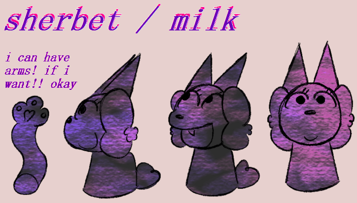 pepshewalways's tweet image. New pinned! Hello!
This acount features various numbered drawings & doodles every-so-often of... two really gay people? I guess? they're so gay.
Here, you can look at them. these are the gays. you can see them with your own two eyes.
(left @ _FakeMilk , right @ Gubr3y .)