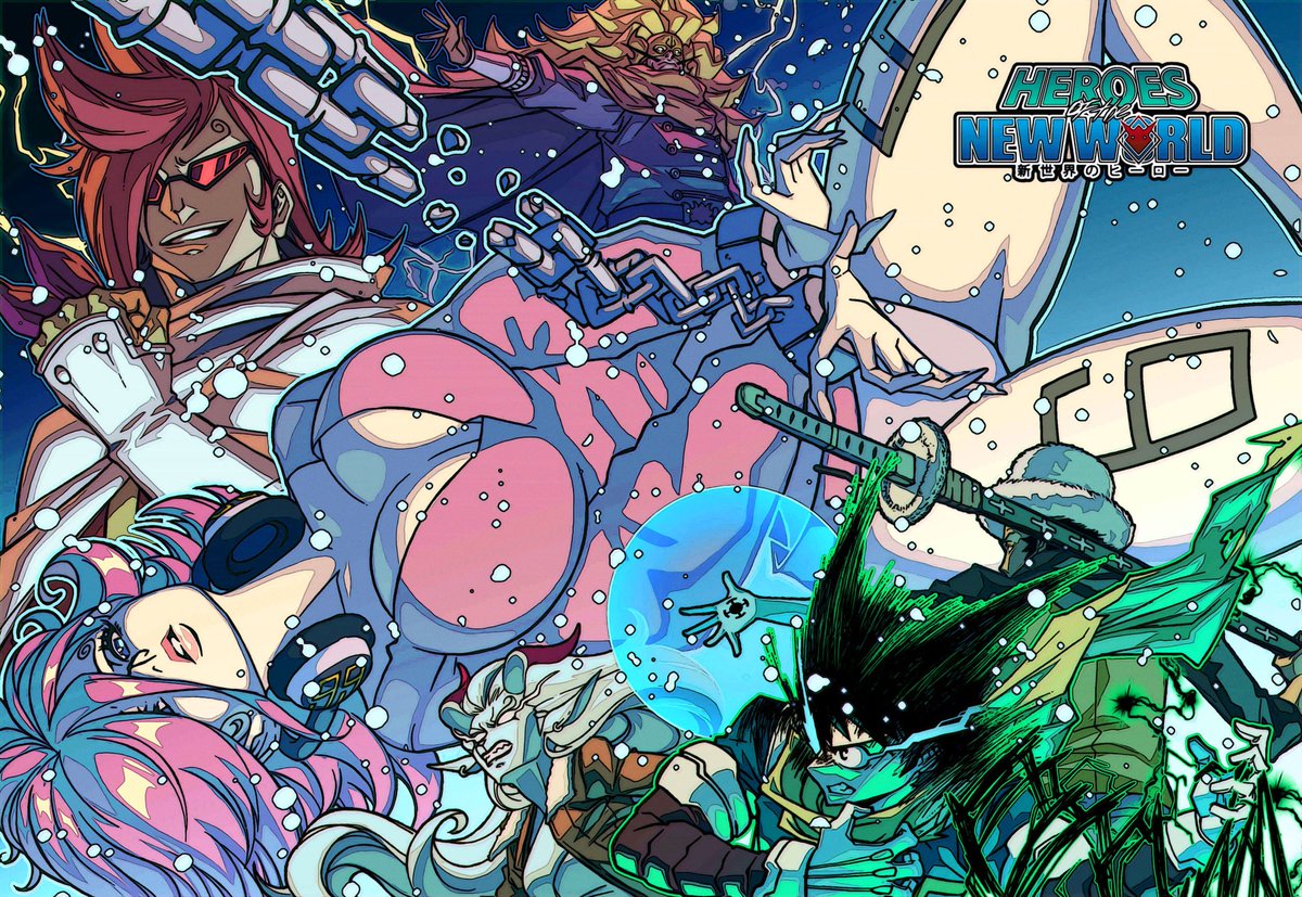 HeroesOfTheNewWorld (@heroesofthenw) on Twitter photo The breathtaking cover art of The North Blue Arc by <a href="/apoloniodraws/">APOLONIODRAWS | 輝筆</a>
A (debatable) victory by Izuku and his allies. The breathtaking cover art of The North Blue Arc by <a href="/apoloniodraws/">APOLONIODRAWS | 輝筆</a>
A (debatable) victory by Izuku and his allies.