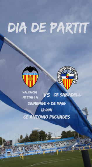 DIA DE PARTIT

Que no sigui l'ultim😜