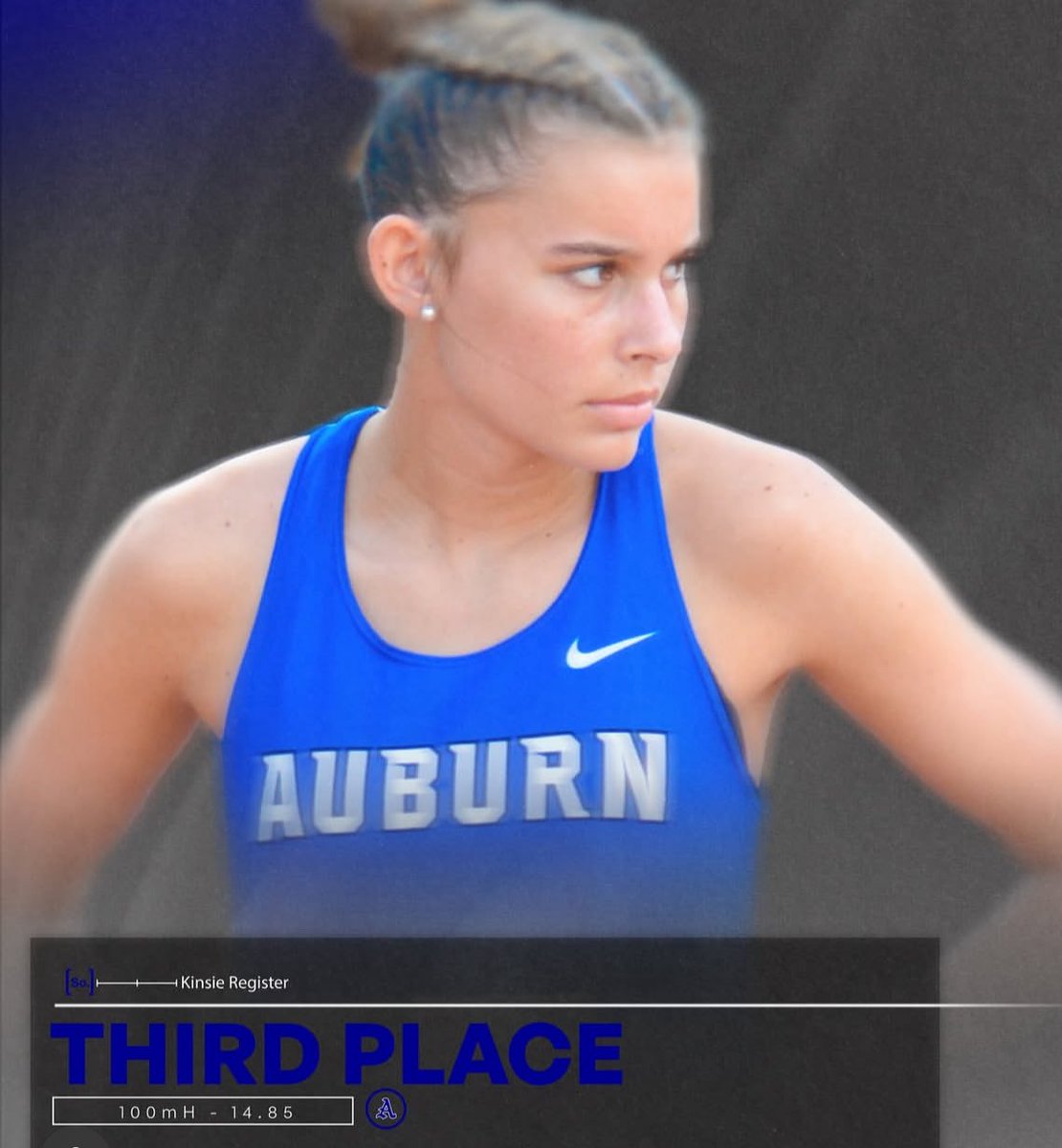 2025 State Update:

The Best Hurdle Crew in the US 🇺🇸
Kathrine Lee and Kinsie Register take 🥈&amp;🥉in the Girls 7A 100mH. 

Graphic: Graham Matz

#ClawsUP🐾
#AllState🥈🥉