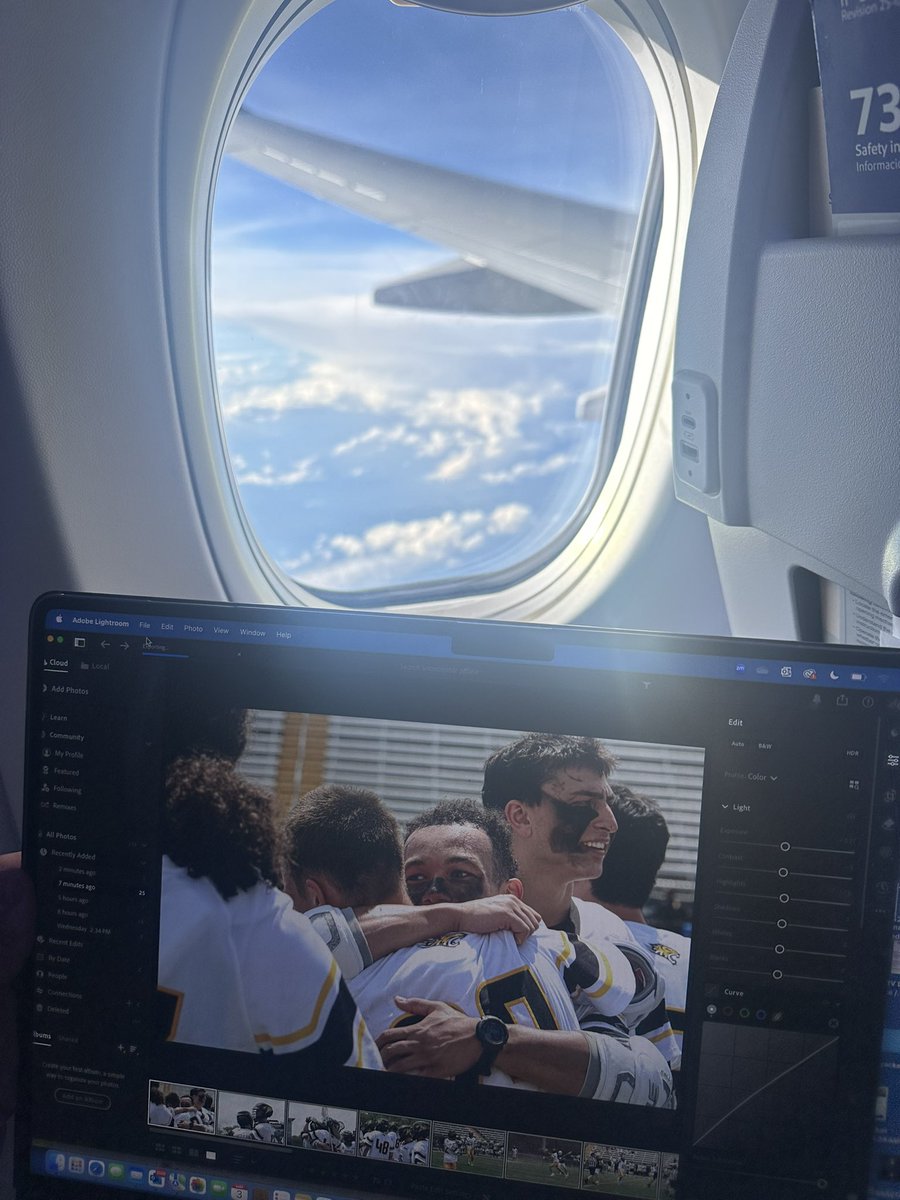 My views while editing……