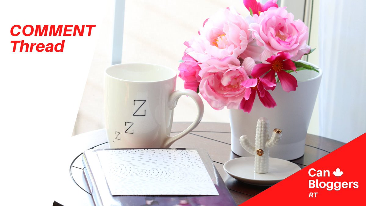 Friday COMMENT Thread

🍂Follow <a href="/CanBloggersRT/">Canadian Bloggers RT 🇨🇦</a>
🍂 Share your blog post
🍂 Comment on the post of at least one other blogger
🍂 Repost this post to get more of us to join

#blogger #bloggers #bloggingcommunity #WritingCommunity