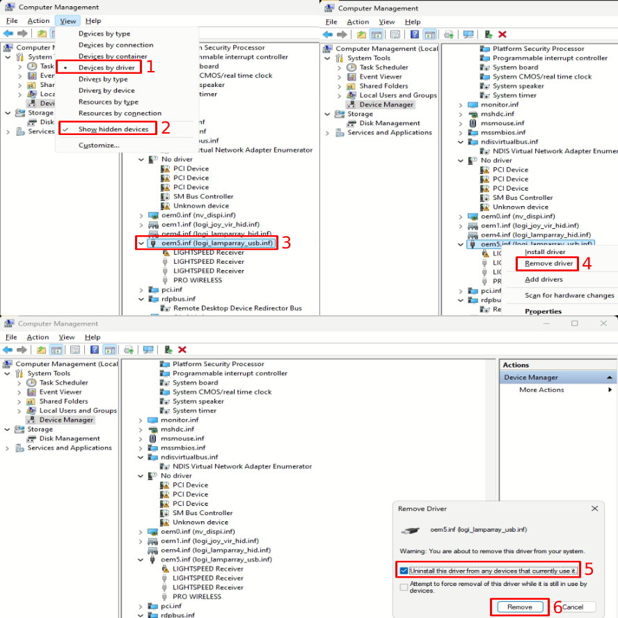🛠️Fix for Logitech G HUB not detecting your mouse on some custom Windows builds (mouse stops working after installing G HUB).