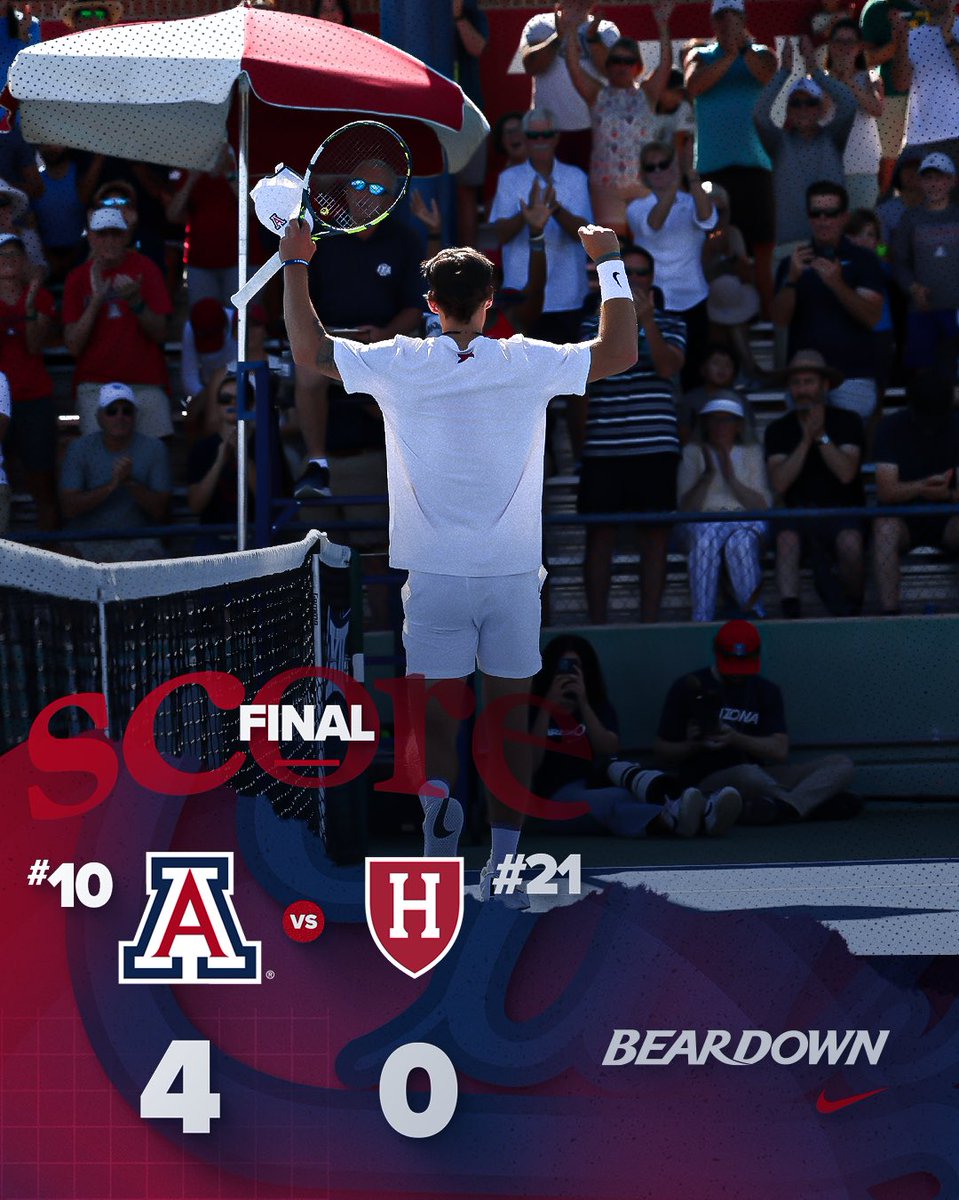 𝐈𝐒𝐍’𝐓 𝐈𝐓 𝐒𝐖𝐄𝐄𝐓?

For the third consecutive year, we are going to the Sweet Sixteen! 

#ArizonaTennis x #CultureWins