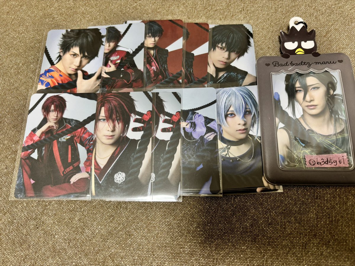 【交換】ミュージカル 刀剣乱舞 刀ミュ 坂龍飛騰 ランダムふぉとカード ランダムフィルム

譲)画像参照

求)笹貫
ふぉとカA5、B2、C3
フィルムA∞＞B2、C2
戦闘C

戦闘⇔戦闘のみ
肥前は陸奥守、を同数含む方のみ
4日Zepp手渡し
5日カナディビアホール手渡し

検索からでもお気軽にお声掛け下さい