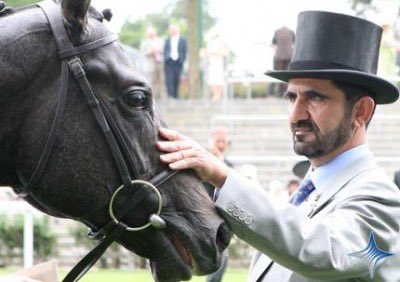 أتقدم بأسمى آيات التهاني والتبريكات إلى صاحب السمو الشيخ محمد بن راشد آل مكتوم، 
نائب رئيس الدولة رئيس مجلس الوزراء حاكم دبي “حفظه الله”، 
بمناسبة الفوز الكبير بسباق الكنتاكي ديربي عبر الجواد “سوفرينتي”. وأبارك هذا الإنجاز التاريخي لقيادة وشعب دولة الإمارات العربية المتحدة،