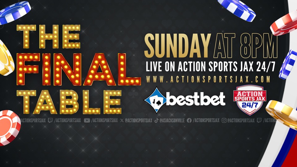 Brent Martineau (@brentasjax) on Twitter photo We're having fun with the <a href="/ActionSportsJax/">BrentDanStuartMarcelAlivia</a> 24/7 Network.
Right now <a href="/jaxsharks/">Jacksonville Sharks</a>
Sunday night at 8pm Final Table from <a href="/bestbet_jax/">bestbet Poker Room</a>
Friday night 7pm the <a href="/JaxArmadaFC/">Jacksonville Armada FC</a>
It's not just our shows during the week - a lot of programming on the 24 hour streaming network. We're having fun with the <a href="/ActionSportsJax/">BrentDanStuartMarcelAlivia</a> 24/7 Network.
Right now <a href="/jaxsharks/">Jacksonville Sharks</a>
Sunday night at 8pm Final Table from <a href="/bestbet_jax/">bestbet Poker Room</a>
Friday night 7pm the <a href="/JaxArmadaFC/">Jacksonville Armada FC</a>
It's not just our shows during the week - a lot of programming on the 24 hour streaming network.