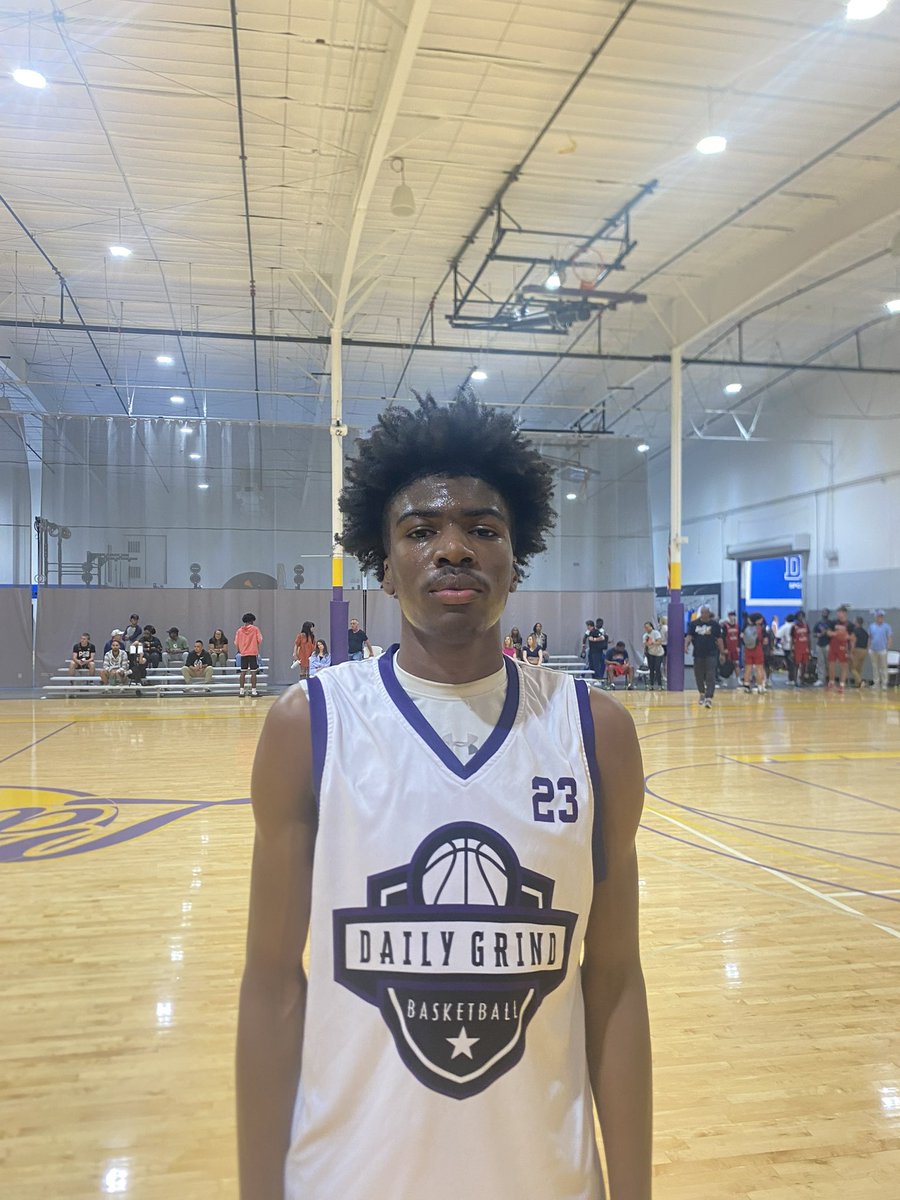 Shun Williams (@ontheradarhoops) on Twitter photo John Delva <a href="/_Johndelva/">John Delva</a> is an athletic wing for Daily Grind.
He excels at getting to the paint and scoring in transition. He also can stretch the floor with the three. He is a high motor player on offense and defense.
He John Delva <a href="/_Johndelva/">John Delva</a> is an athletic wing for Daily Grind.
He excels at getting to the paint and scoring in transition. He also can stretch the floor with the three. He is a high motor player on offense and defense.
He