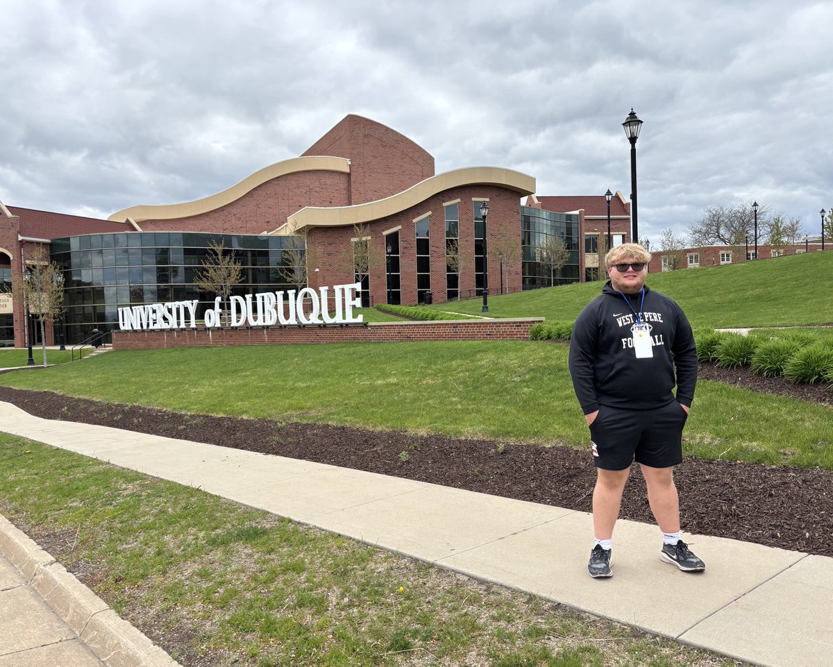 Matthew Schetter (@mattscetter) on Twitter photo Thank you <a href="/DubuqueFootball/">Spartan Football</a> for the great junior day can’t wait to come back and learn more about your program.
<a href="/wdp_football/">West De Pere Football</a> <a href="/CoachShep3/">Mitch Shepherd</a> <a href="/PrepRedzoneWI/">Prep Redzone Wisconsin</a> Thank you <a href="/DubuqueFootball/">Spartan Football</a> for the great junior day can’t wait to come back and learn more about your program.
<a href="/wdp_football/">West De Pere Football</a> <a href="/CoachShep3/">Mitch Shepherd</a> <a href="/PrepRedzoneWI/">Prep Redzone Wisconsin</a>