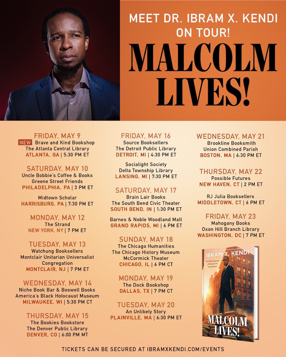 ibramxk's tweet image. For the NYC stop on the Malcolm Lives! tour on May 12 at the Strand Book Store, I’ll be in conversation with a leader with a special connection to life of Malcolm X.
Let’s go back to April 26, 1957. Very few people had heard of Malcolm X in Harlem.
The NYPD viciously beat up…