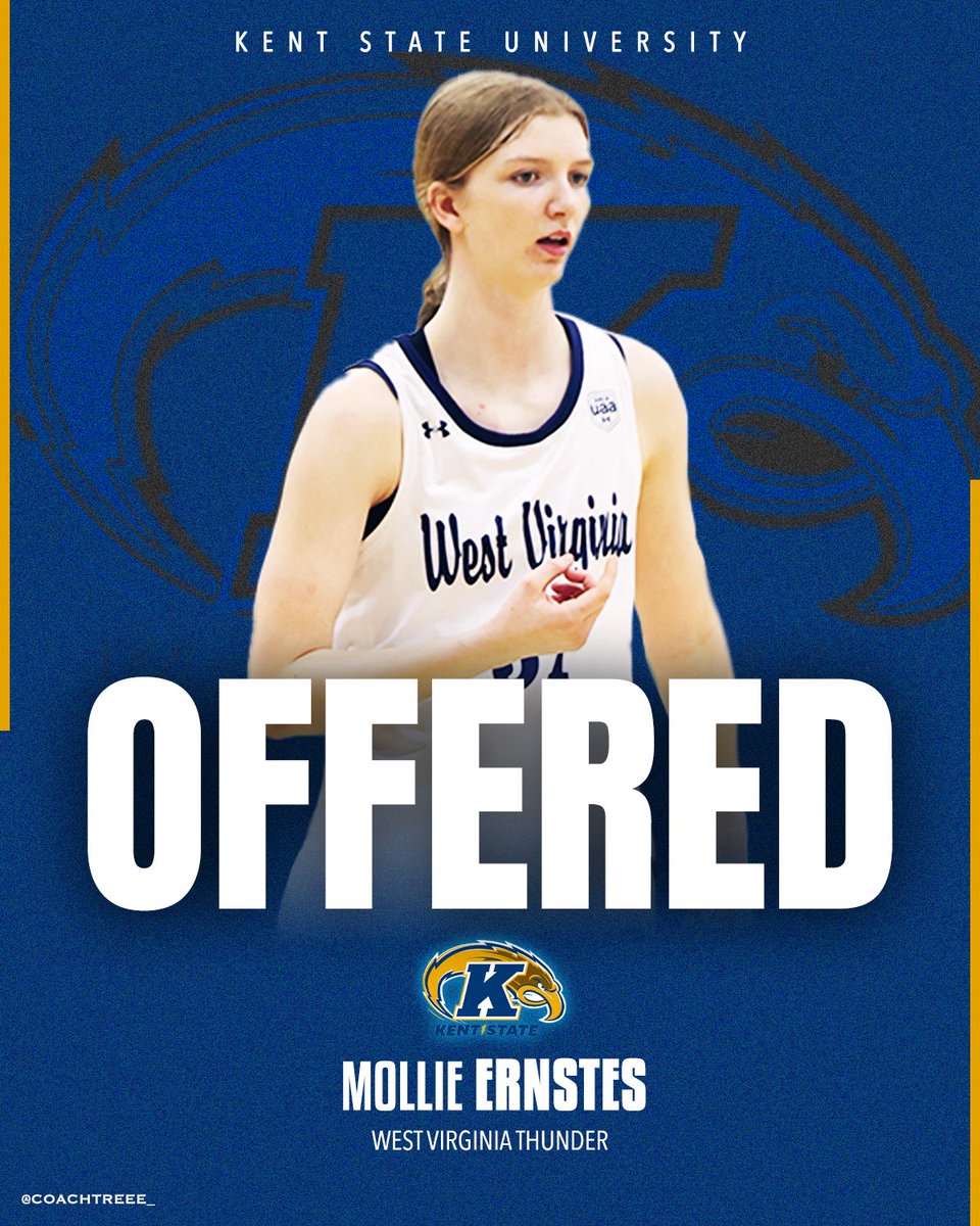 West Virginia Thunder UAA (@wvthunderuaa) on Twitter photo Mollie Ernstes ‘26 (<a href="/MoErnstes/">Mollie Ernstes</a>) has picked up an offer from Kent State!
#WVThunderFam | ⚡️⚡️ Mollie Ernstes ‘26 (<a href="/MoErnstes/">Mollie Ernstes</a>) has picked up an offer from Kent State!
#WVThunderFam | ⚡️⚡️