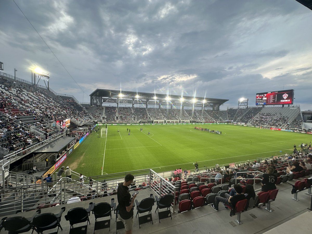 Tyler Lochte (@tylerlochte) on Twitter photo It’s a beautiful night at Audi Field for some Saturday night footy!
Christian Benteke returns for <a href="/dcunited/">D.C. United</a> as they host a coach-less <a href="/ColoradoRapids/">Colorado Rapids</a> side in DC.
I’ll have the updates all match long. Huge thanks to <a href="/ProfBlackistone/">Kevin B. Blackistone</a> and <a href="/merrillcollege/">Merrill College @ Maryland</a> for the opportunity! It’s a beautiful night at Audi Field for some Saturday night footy!
Christian Benteke returns for <a href="/dcunited/">D.C. United</a> as they host a coach-less <a href="/ColoradoRapids/">Colorado Rapids</a> side in DC.
I’ll have the updates all match long. Huge thanks to <a href="/ProfBlackistone/">Kevin B. Blackistone</a> and <a href="/merrillcollege/">Merrill College @ Maryland</a> for the opportunity!