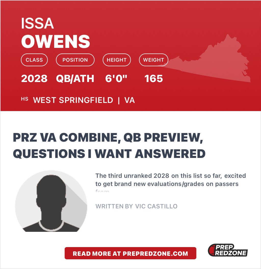 Issa Owens (@issaowens_) on Twitter photo Just as excited @PRZPAvic see you tomorrow <a href="/09KyleL5/">Kyle Lewis</a> <a href="/SL_WSHS/">Scott Lewis</a> <a href="/carljfred/">Carl Frederick</a> <a href="/PrepRedzone/">Prep Redzone π</a> Just as excited @PRZPAvic see you tomorrow <a href="/09KyleL5/">Kyle Lewis</a> <a href="/SL_WSHS/">Scott Lewis</a> <a href="/carljfred/">Carl Frederick</a> <a href="/PrepRedzone/">Prep Redzone π</a>
