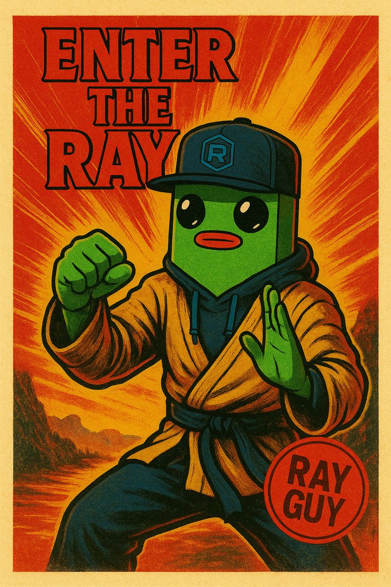 Ethan_Roy3's tweet image. Introducing $RAYGUY — The Next Big Wave!

After an explosive pump to 0.046, we've seen a healthy correction. 

Now sitting at 0.029, the dip is real 
and the entry is golden.

#RAYGUY is loading... Don't miss it.

Follow: @rayguysolana and make a bright future🔮
@rayguysolana
