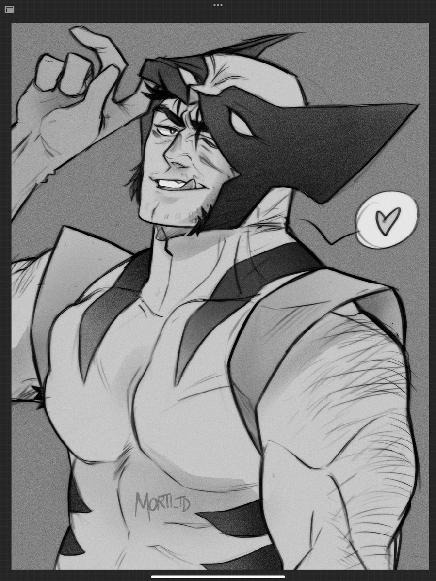 Day 29 of drawing a Wolverine for 30 days until I learn how to draw him consistently: 

“I’m the best there is at what I do~”
#Wolverine #Logan