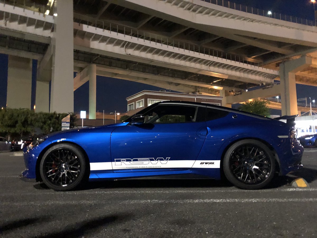 Hirokun28544240's tweet image. #オールフェアレディで会いましょう
#フェアレディZ 
#RSW
 早く目が覚めたので、大黒PAで朝活