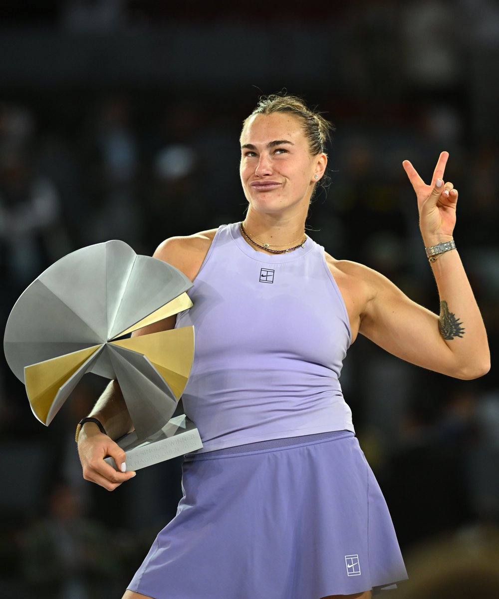 No one:  

Aryna winning a title: