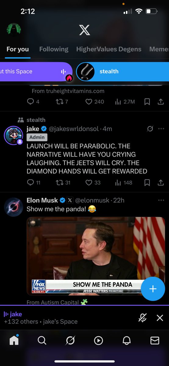 Number 2 spaces up right now. 

<a href="/jakeswrldonsol/">j</a> <a href="/Traboolse/">jadswrldonsol</a>  

Are cooking something REAL special , 

Comment the rockets if yall are ready for a CRAZY launch????