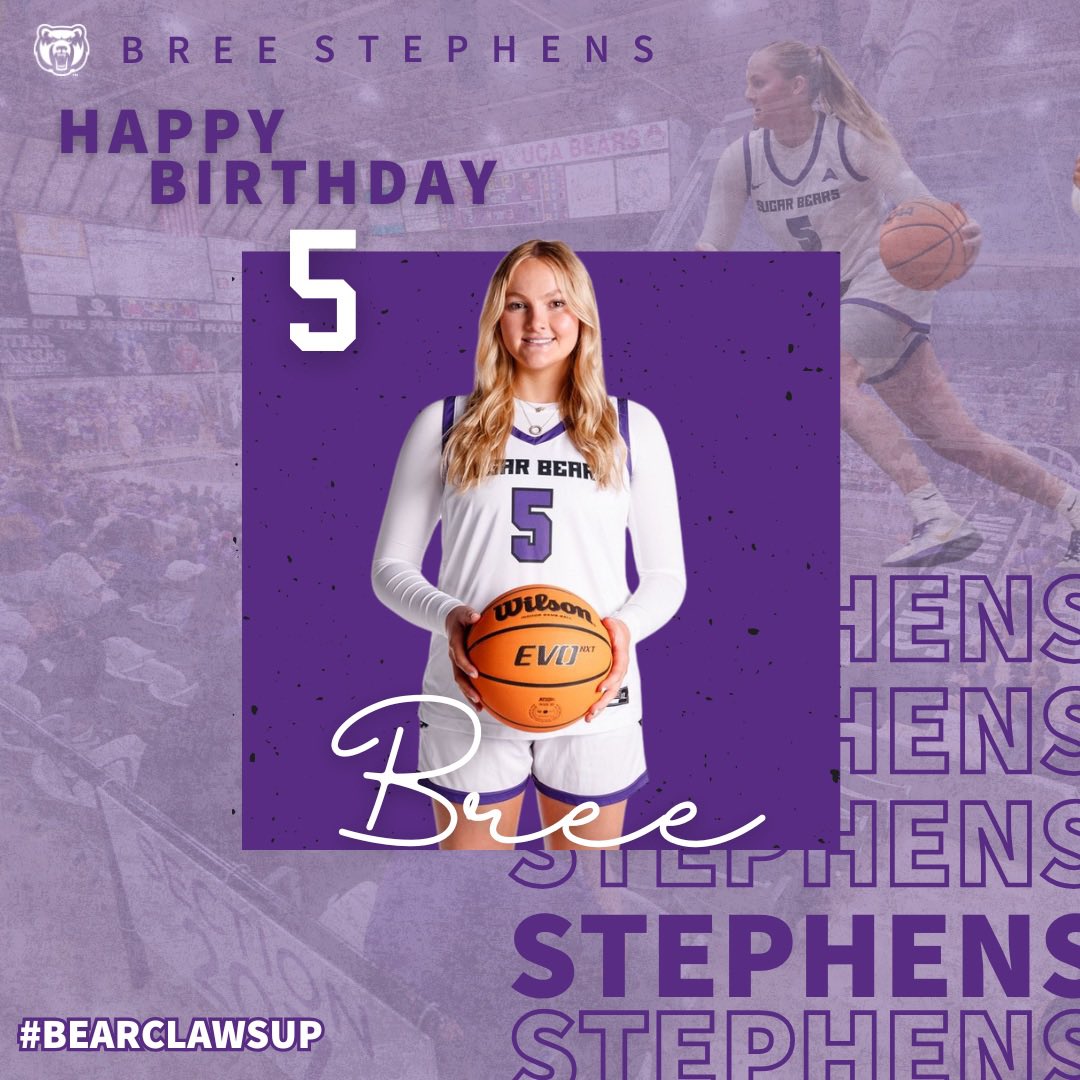 From Arkansas to Australia- help us wish our dominate shot blocker a HAPPY BIRTHDAY!! #BearClawsUp 💜