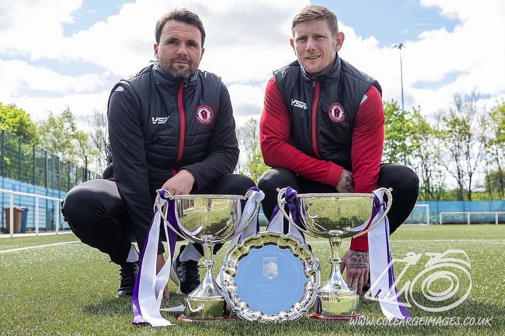 As the season draws to a close <a href="/StCadocsSeniors/">St Cadoc's Youth Club</a> <a href="/SCYCDevSquads/">St Cadoc’s YC Development (U20s)</a> celebrate their successes:

<a href="/OfficialWoSFL/">West of Scotland Football League 🏴󠁧󠁢󠁳󠁣󠁴󠁿</a> Strathclyde Demolition Cup Champions
<a href="/OfficialWoSFDL/">West of Scotland Football Development League</a> Conference C Champions
<a href="/OfficialWoSFDL/">West of Scotland Football Development League</a> League Cup Champions 
#Champions #Celebrations #Silverware #Sucess #Development