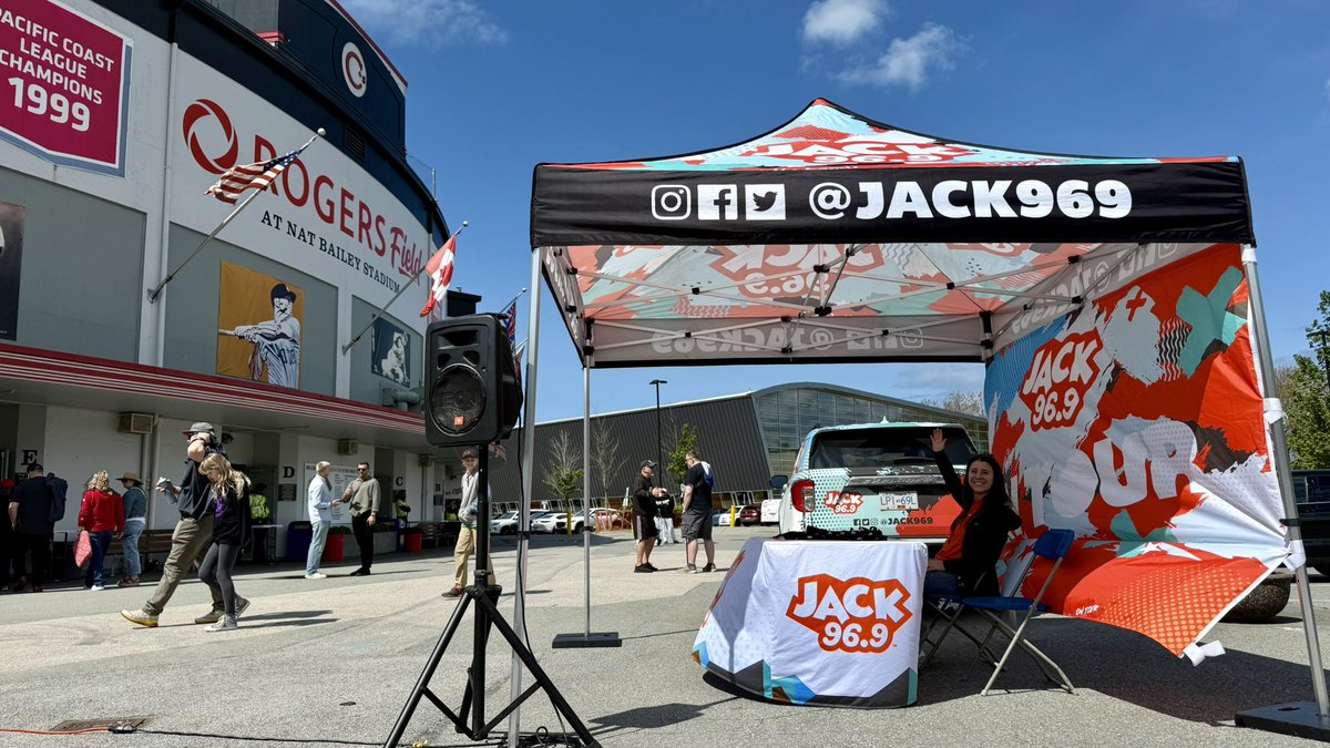 JACK 96.9 Vancouver (@jack969) on Twitter photo Donât know what to do today? Come out to Nat Bailey Stadium and watch the <a href="/vancanadians/">Vancouver Canadians</a>! Plus your favourite station is here toođ„ Donât know what to do today? Come out to Nat Bailey Stadium and watch the <a href="/vancanadians/">Vancouver Canadians</a>! Plus your favourite station is here toođ„