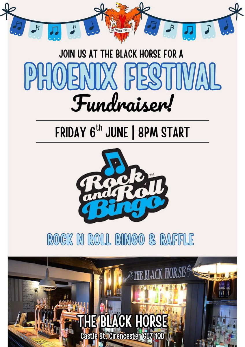 Next Fundraiser 6th June @ The Black Horse Pub #Cirencester
